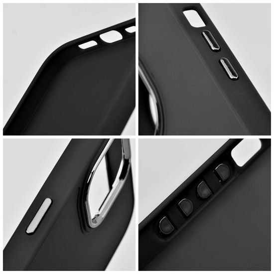 Obal / kryt na Samsung Galaxy A55 5G černý - Frame Case