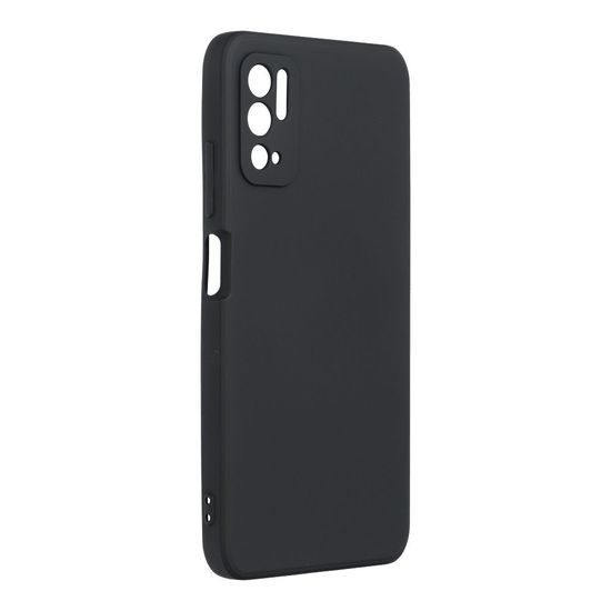 Obal / kryt na Apple iPhone Redmi Note 10 5G černý - Forcell SILICONE LITE
