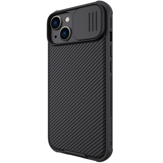 Obal / kryt na Apple iPhone 14 Pro Max černý s krytkou fotoaparátů - Nillkin CamShield Pro
