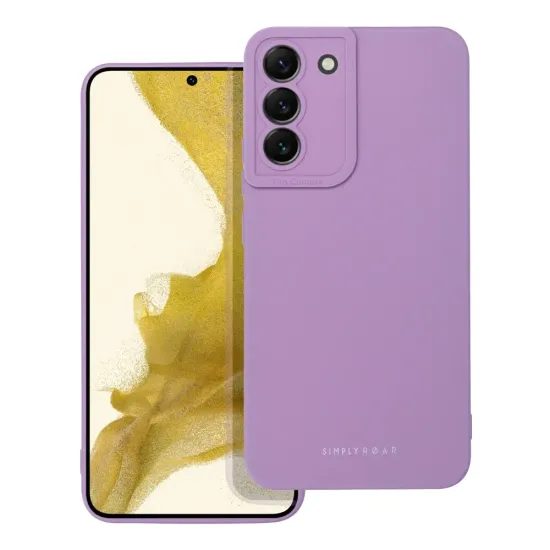 Obal / kryt na Samsung Galaxy A56 5G fialový - ROAR LUNA