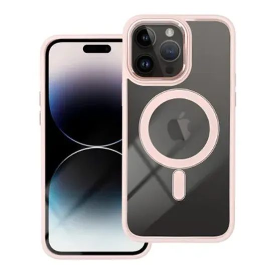 Obal / kryt na Apple iPhone 17 Pro růžový - MagCover