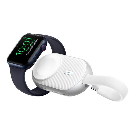 Powerbanka F-Energy Mini Power Watch 1200mAh bílá - FORCELL