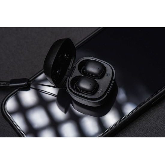 Bezdrátová sluchátka TWS Mini A19 černá - BLUE STAR