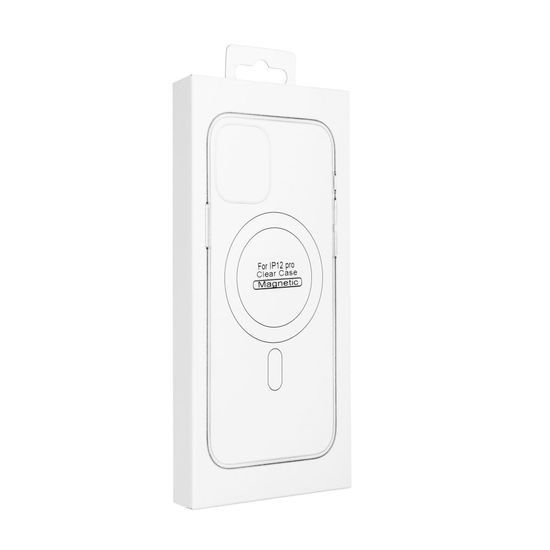 Obal / kryt pre Apple iPhone 12 PRO transparentné - Mag Cover