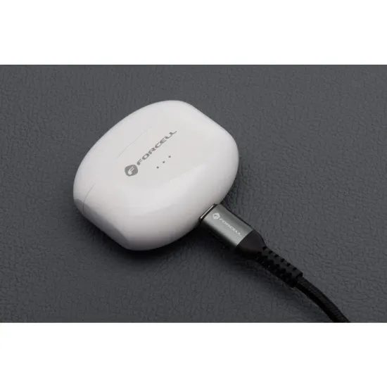 Kabel USB A / USB C QC4.0 3A 66W Cafule 0,25 m černý - Forcell F-Energy