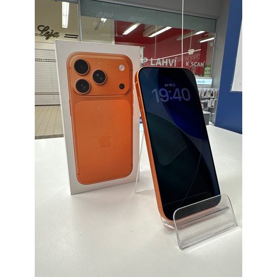 Apple iPhone 17 Pro 512GB oranžový - použitý (A+)