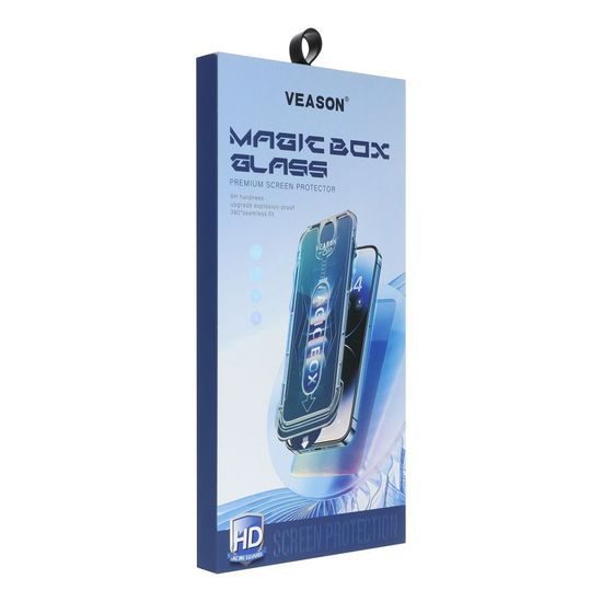 Tvrzené / ochranné sklo Apple iPhone 11 Pro Max černé - 6D Pro Veason