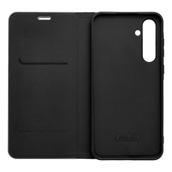 Pouzdro / obal na Xiaomi Redmi Note 10 5G černé - knížkové LUNA