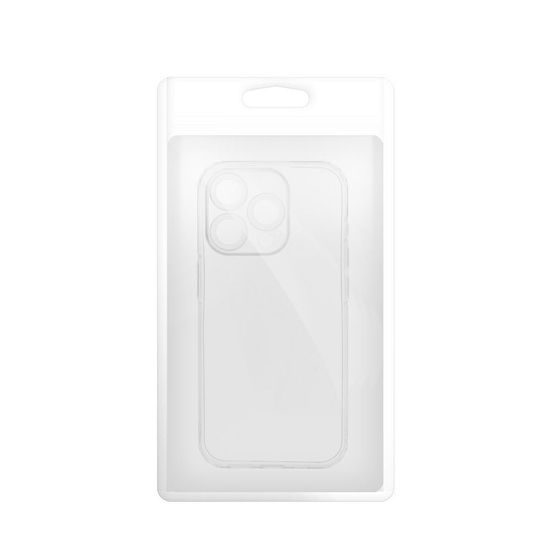 Obal / kryt na Apple iPhone X / XS transparent průhledný - CLEAR 1,5mm