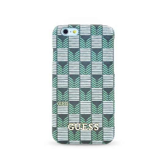 Obal / kryt na Apple iPhone 6 / 6s zelený Guess - originálny Guess GUHCP6JSGR