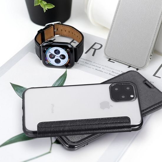 Puzdro / obal pre Samsung Galaxy S20 Ultra čierne - kniha Forcell ELECTRO