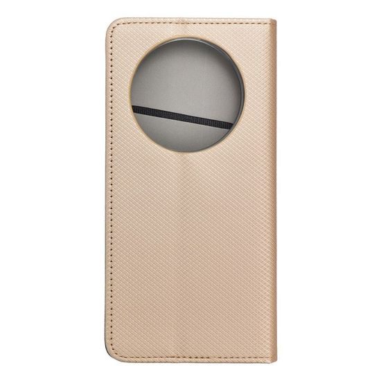 Puzdro / obal na Xiaomi Redmi A3 zlatý - kniha Smart Case