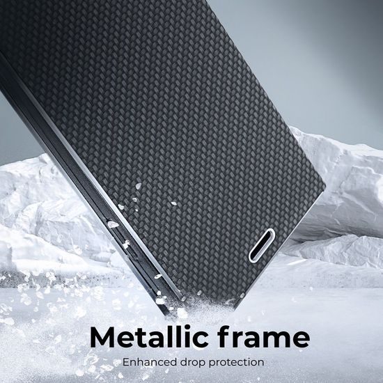 Puzdro / obal pre Xiaomi Redmi Note 11 / 11S čierny - kniha Forcell LUNA Book