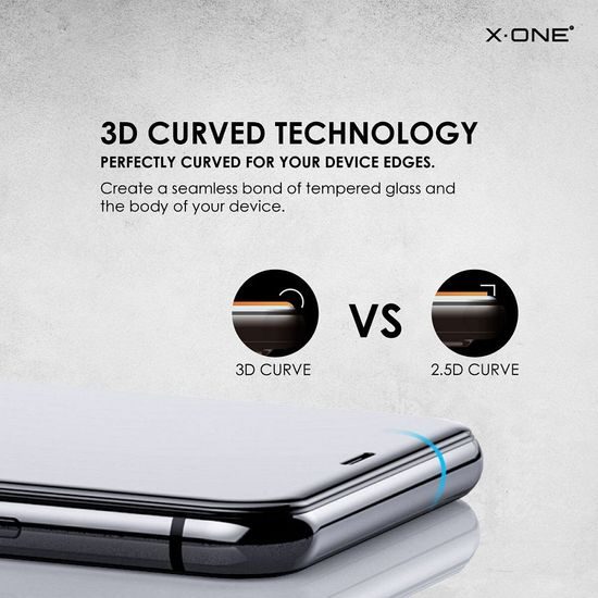 Tvrzené / ochranné sklo Apple iPhone 15/16 - X-ONE Full Cover Extra Strong Matte 9H