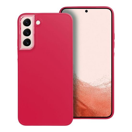 Obal / kryt na Samsung Galaxy S22 Plus tmavoružový - FRAME