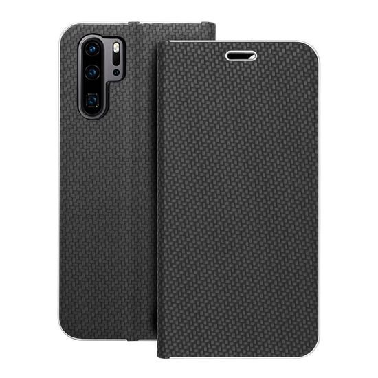 Pouzdro / obal na HUAWEI P30 Pro černé - knížkové Luna