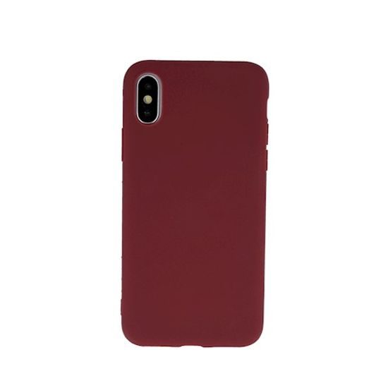 Obal / kryt pre Samsung Galaxy S10 Lite červený - MATT