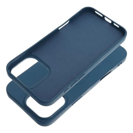 Obal / kryt na Apple iPhone 16 Pro modré - SILICONE MAG COVER