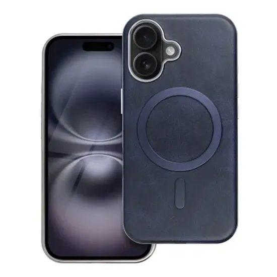 Obal / kryt na Apple iPhone 17 Pro modrý - Gentleman Mag Cover