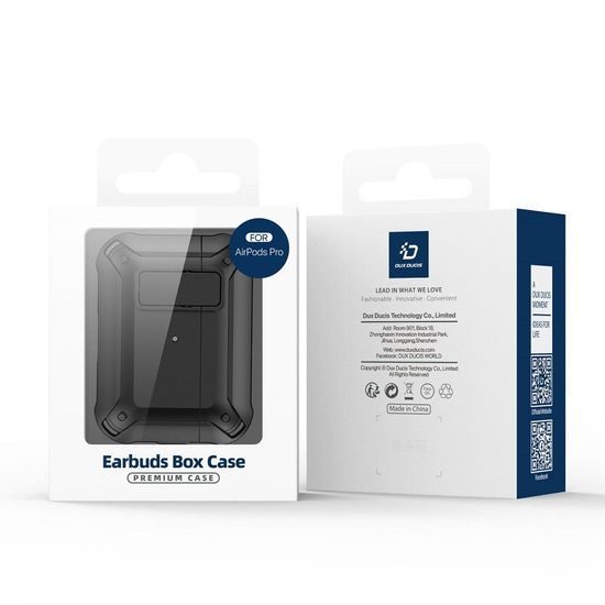 Pouzdro na Apple AirPods 3 černý - Dux Ducis Peco