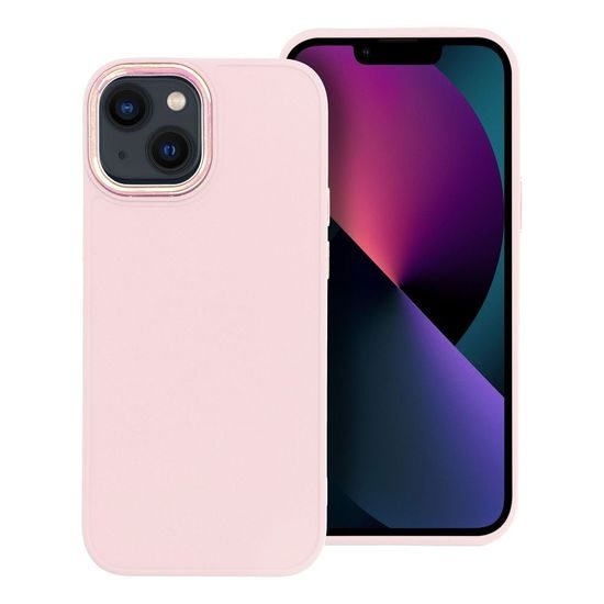 Obal / kryt na Apple iPhone 13 MINI růžový - FRAME