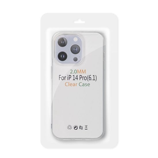Obal / kryt na Apple iPhone 12 MINI transparentni 2mm