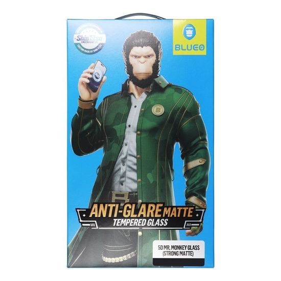 Tvrzené / ochranné sklo Apple iPhone 15 / 16 černé - 5D Mr. Monkey Glass