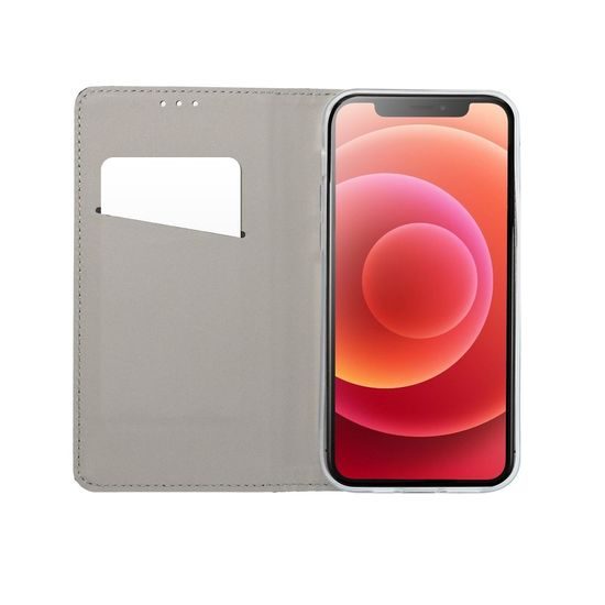 Pouzdro / obal na Xiaomi Redmi 12c červený - Knížkové Smart case