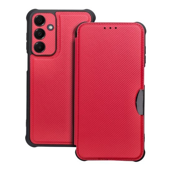 Pouzdro / obal na Samsung Galaxy A16 5G červené - knížkové RAZOR