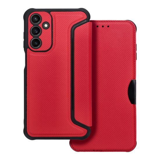 Pouzdro / obal na Samsung Galaxy A15 4G / 5G červené - knížkové RAZOR