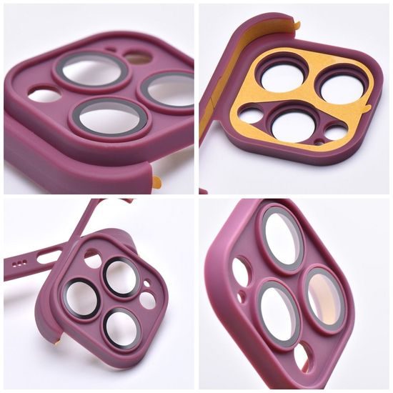 Obal / kryt na Apple iPhone 14 Pro Max fialové - MINI BUMPERS