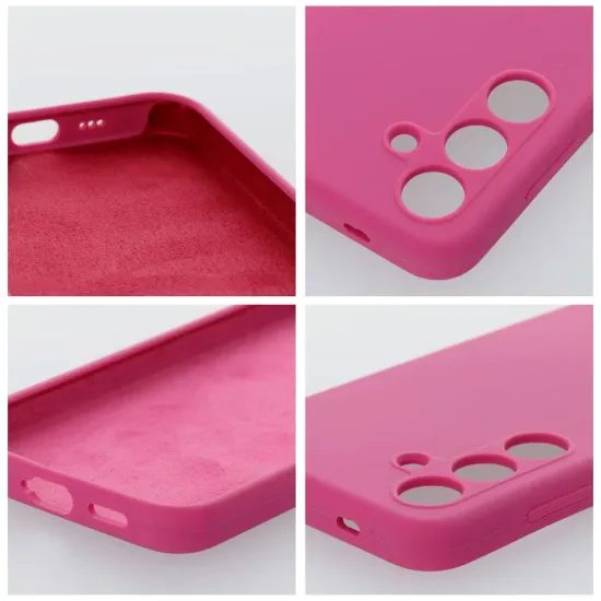 Obal / kryt na Honor 400 Lite růžový - SILICONE