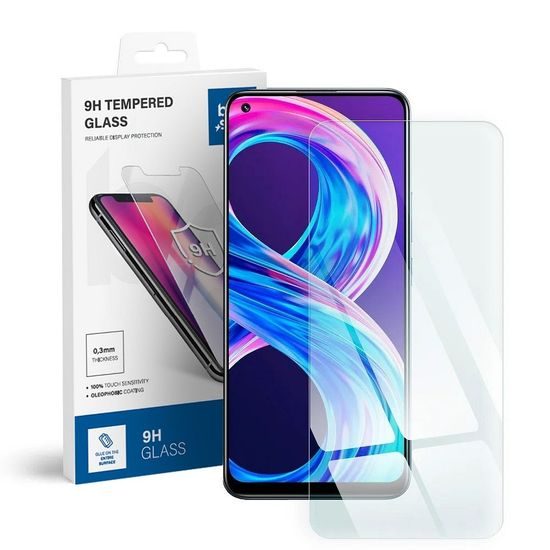Tvrzené / ochranné sklo Realme 8 Pro - 9H Blue Star