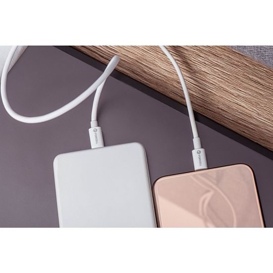 Nabíjecí / datový kabel USB-C - USB-C Forcell QC4.0 3A/20V PD60W C338 2m bílý