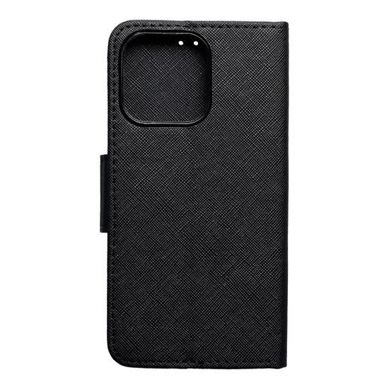 Pouzdro / obal na Apple iPhone 13 Pro černé - knížkové Fancy Book