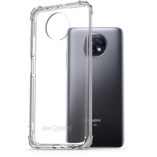 Obal / kryt na Xiaomi Redmi Note 9 5G / 9T průhledný - Shockproof