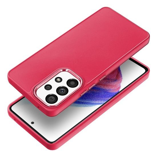 Obal / kryt na Samsung Galaxy A53 5G červený - Frame Case