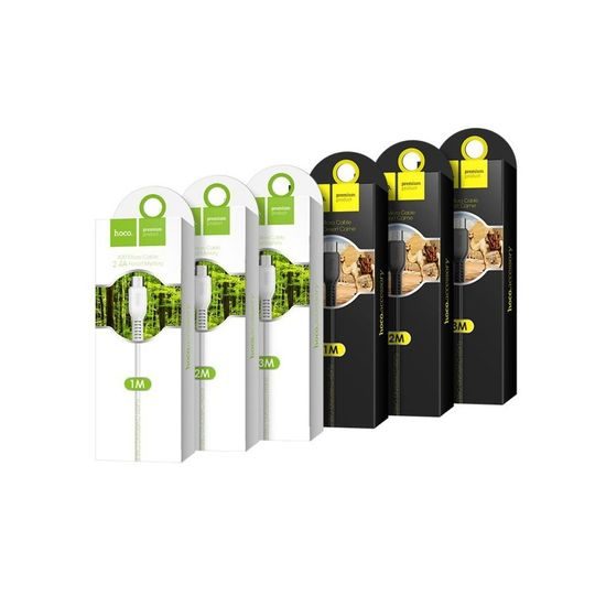 Datový / nabíjecí kabel Lightning X20 3m černý - HOCO