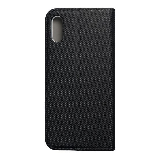 Puzdro / obal pre Huawei Y6 2019 čierny - kniha SMART