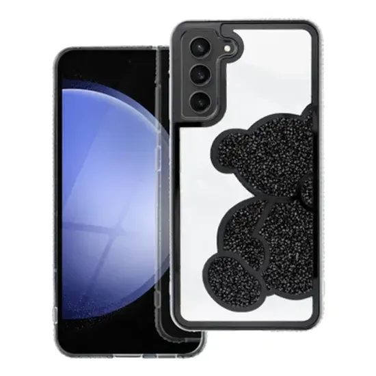 Obal / kryt na Samsung Galaxy A17 černý - Teddy Bear