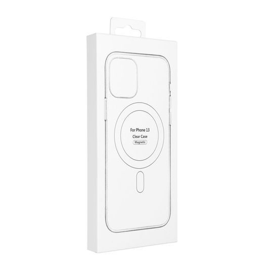 Obal / kryt na Apple iPhone 13 průhledný - Mag Cover