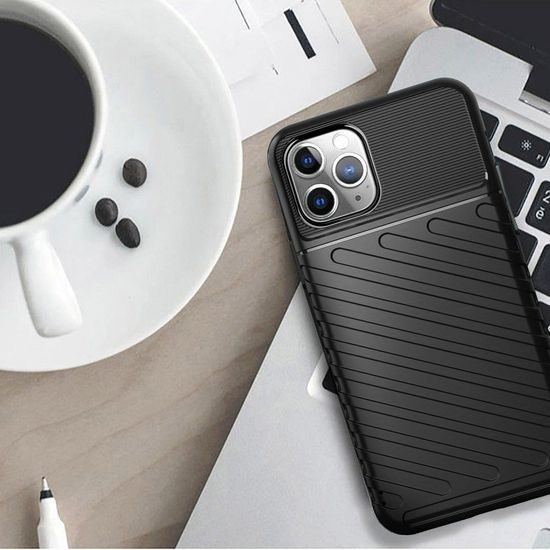 Obal / kryt na Xiaomi Redmi NOTE 12S černé - THUNDER