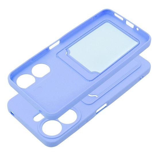 Obal / kryt na Xiaomi Redmi 13C fialový - CARD Case