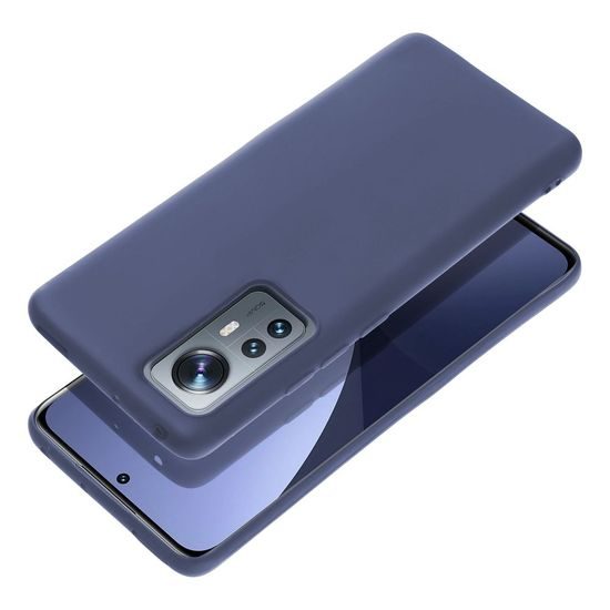 Obal / kryt na Xiaomi 12 / 12X modrý - Matt Case