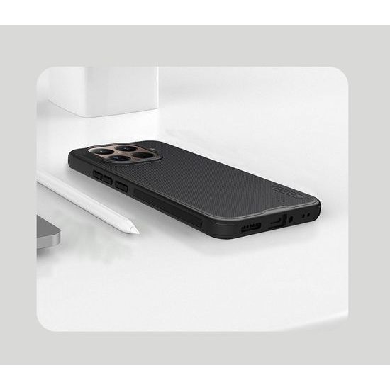 Obal / kryt na Xiaomi 15T Pro černý – Nillkin Super Frosted Pro Magnetic