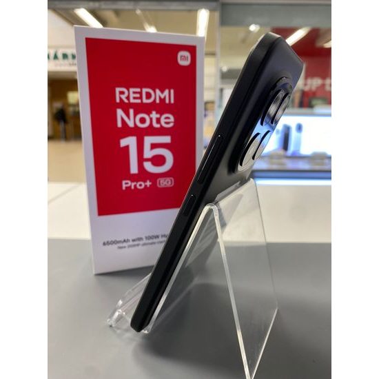 Xiaomi Redmi Note 15 Pro+ 5G 8GB/256GB černý- použitý (ZÁNOVNÍ)