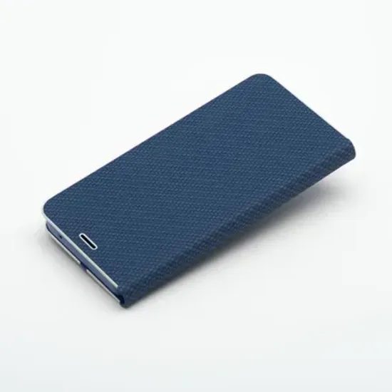 Pouzdro / obal na Samsung Galaxy A17 modré - knížkové LUNA Carbon