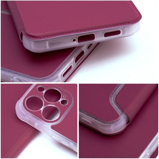 Puzdro / obal na Apple iPhone 14 Plus ( 6.7 ) fialové - kniha PIANO Book