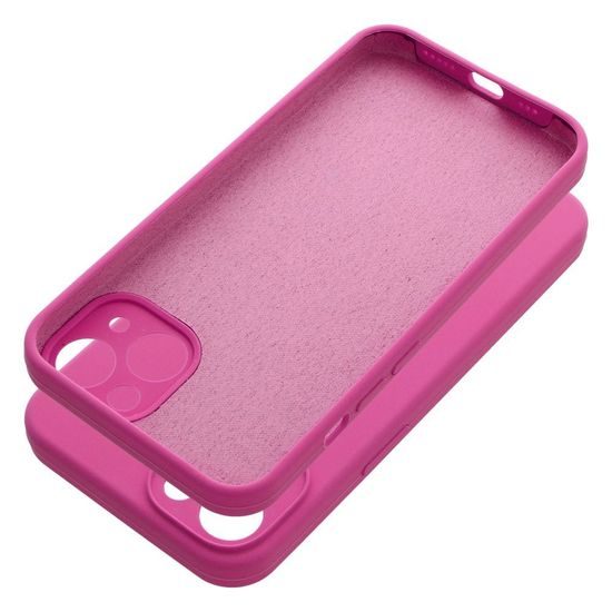 Obal / kryt na Apple iPhone 13 růžový - SILICONE Case