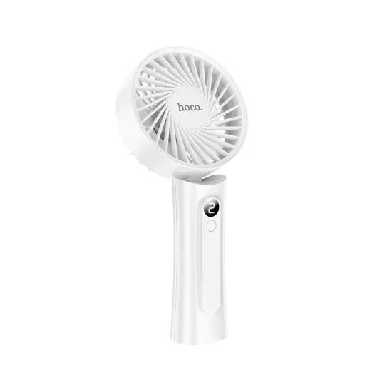 Ruční větrák HX20 bílý - HOCO
